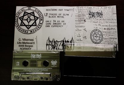 Thou Shalt Suffer Records Finland presents Burzum Rehearsal 91 Demo Pro Tape