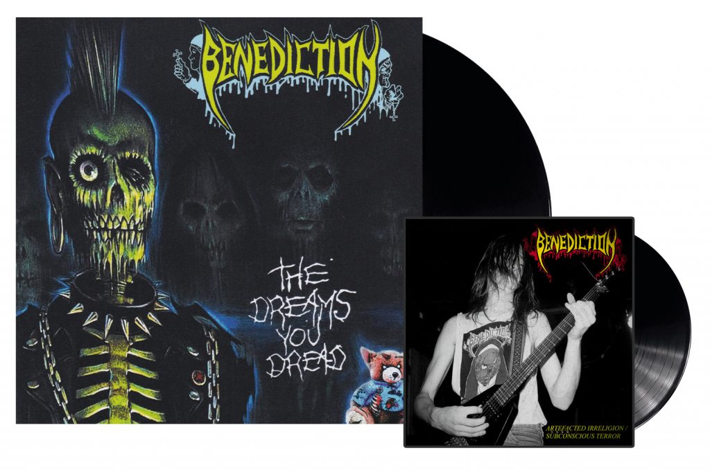 Death Shall Rise Records presents Benediction The Dreams You Dread Vinyl 12'' and Bonus 7 Inch Special Bundle