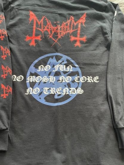 Mayhem - Deathcrush - Extreme Metal Look Shirt Longsleeve
