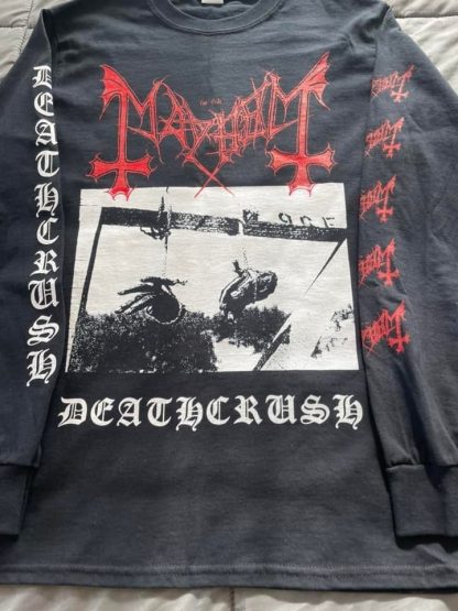 Mayhem - Deathcrush - Extreme Metal Look Shirt Longsleeve