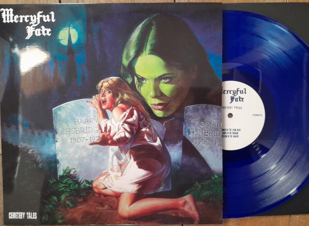 MERCYFUL FATE - Cemetery Tales - Rare Live Recoding by Flying Dragon Records, limited vinyl Edition, colored wax