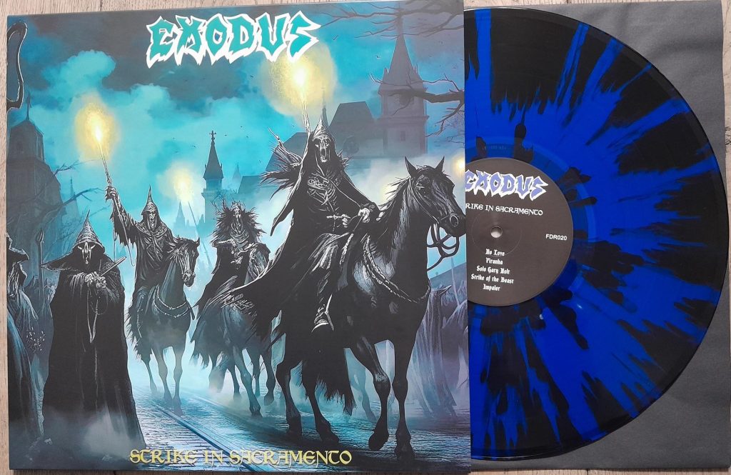 EXODUS - Strike in Sacramento - Live Recording by Flying Dragon Records, Limite Edition colored Vinyl